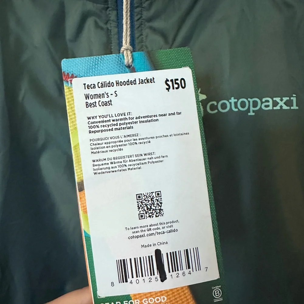 Ladies Cotopaxi Teca Cálido Hooded Jacket - Picture 3 of 7